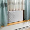 Indoor Air Conditioner Cover Window AC Unit Cover with Drawstring Double Insulation for Inside(25"x17"x3.5")