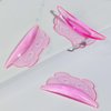 PERMANIA Lash Lift Rods, 2024 New Self-Adhesive Super Soft Lash Lift Pads Extreme Eyelash Curler 8Pcs/4Sizes (Pink)