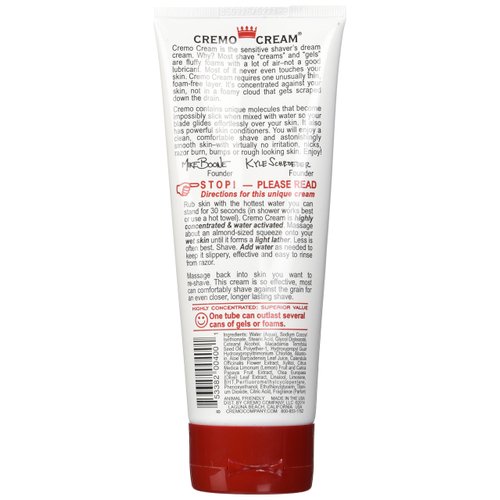 Cremo Original Shave Cream, Astonishingly Superior Shaving Cream for Men, 6 Fluid Ounce (3 Pack)