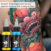 BAODELI 14 Colors 30ml Tattoo Ink Set - Permanent Tattoo Ink for 3D and Traditional Tattoos - Vibrant Tattoo Pigment for Tattoo Artists - Tattoo Ink Kit with 14 Shades of Color.