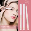 KAIQIKAIXI 12Pcs White Eyeliner Pencils Professional Use as Highlighter,Lip Line Pen Long-lasting Nice Color Eye Brow Gel Pen Makeup Brow Tint Pencils Beauty Makeup Tools