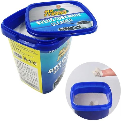 MR. STRONG Oven & Cookware Stainless Steel Cleaning Paste Remove Stains from Pots Pans Multi-Purpose Cleaner & Polish Household Universal Cleaning Paste for Removing Rust