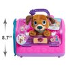 Doc McStuffins On-the-Go Pet Carrier Findo Stuffed Animal and Doctor Kit Pretend Play, Kids Toys for Ages 3 Up by Just Play