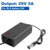 TREE.NB 24V 5A Lead Acid Battery Charger 3-Pin Male XLR Connector for Electric Bike, Wheelchair, Mobility EA1065, S150 180 X-CEL, Jazzy Power Chair, Drive Medical, Rascal 200T/500T/301 PC