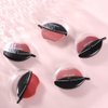 DAGEDA Matte Lipstick,Matte Velvet Lazy Lipstick Lip Shape, Long Lasting High Pigmented Non-stick Cup Lip Gloss, Waterproof Easy to Color Lipstick Lazy Lip Makeup（Cherry Blossom Pink）