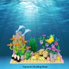 Mini Ocean Animals Building Block Set,Ocean Animals Aquarium, Under The Sea Animals Building Gifts, Ocean Block Toys for Kids Boys and Girls