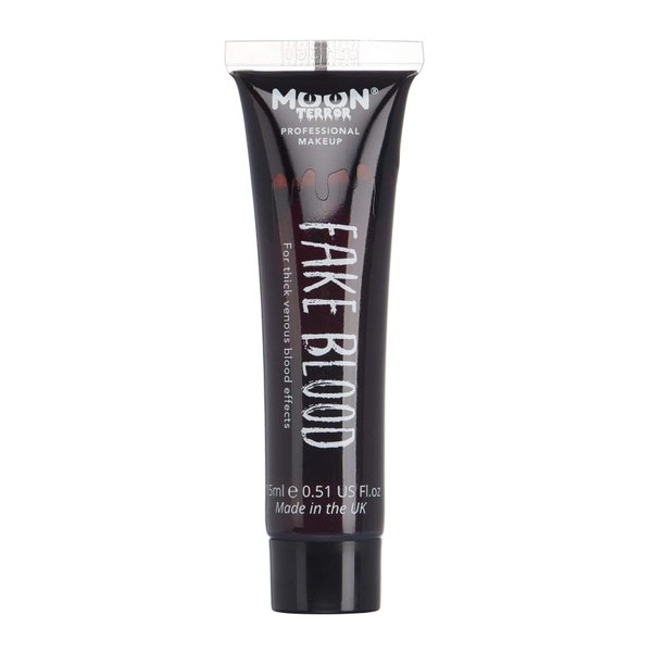 Moon Terror - Pro FX Fake Blood - 0.50fl oz - SFX Make up for Halloween Vampire Zombie Theatre - Special Effects Make up