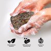 HERBOGANIC Handmade Raw African Black Soap Bar with Shea Butter and Natural Ingredients for Moisturizing Skin, Reducing Dark Spots, and Nourishing Hair - Pack of 12 (6oz)…