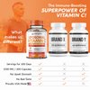 Liposomal Vitamin C Capsules (200 Pills 1500mg Buffered) High Absorption VIT C, Immune System & Collagen Booster, High Dose Fat Soluble Immunity Support Ascorbic Acid Supplement, Natural Vegan