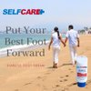 Selfcare Plus Diabetic Foot Cream For Dry Cracked Feet. Leaves Hands Legs, Feet & Body Smooth Patented Lotion, 5 oz