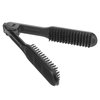 Healvian Hair Straighteners Brush,Double Sided Brush, Straightening Comb for Hair,Clamp Hair Brush,Double Sided Hair Straightener for Home Salon Hair Styling Tool,Salon Hairdressing,Hair Splint Combs