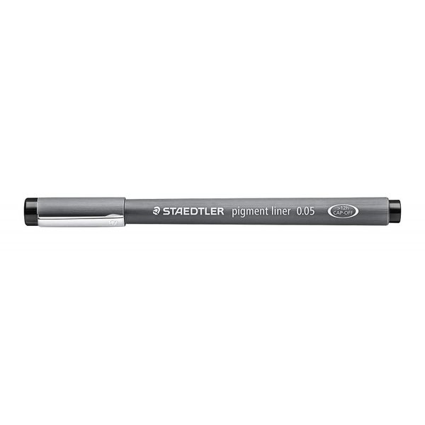 Staedtler Pigment Liner, 0.05mm, Black Ink (308-0.05)