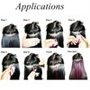 NOEYUN Nano Rings Non-Silicone Nano Beads 1000Pcs/lot for Hair Extensions (4.0mm, 3# Dark Brown)