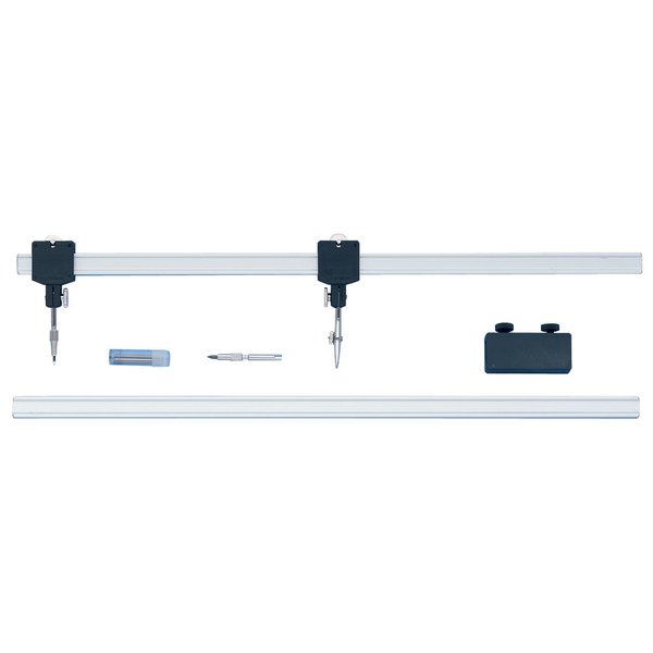 Alvin 961B Ungraduated Beam Compass, Ideal for Geometry and Engineering, Drawing and Architecture Tool - 13 Inch