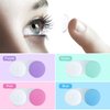 QVVQ 12PCS Contact Lens Case, Colorful Contact Lens Box Left/Right Eyes Holder Container, Outdoor Mini Contact Lens Soak Storage Kit for Travel&Home.