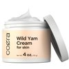 Coera Wild Yam Cream for Women | 4 oz | Skin Moisturizer | Free of Parabens, SLS and Fragrances