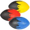 ArtCreativity Foam Flame Footballs for Kids, Set of 3, Two-Toned Foam Sports Toys for Outdoors, Practice, Training, Beginners, Pool, Beach, Picnic, Camping, Fun Sports Party Favors for Boys and Girls