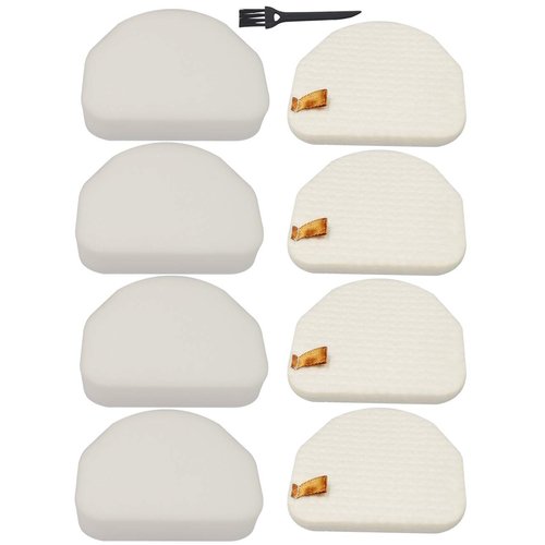 Dttery 4 Pack Filter Replacement for Shark Rocket Professional Upright Vacuum NV482, NV481, NV480, Rotator Powerlight Professional NV450, DuoClean Slim NV202, NV200, Navigator Light NV105 Part XFF450