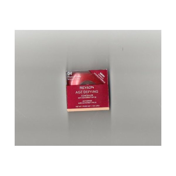 [2 PACK] Revlon Age Defying SPF20 Concealer w/ BotaFirm #04 Medium Deep