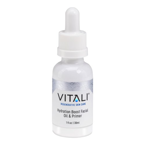 Vitali Hydration Boost Facial Oil & Primer: Premium Age Reducing Fast-Absorbing and Non-Irritating Oil for Sensitive Dry Skin - 1 fl. oz.