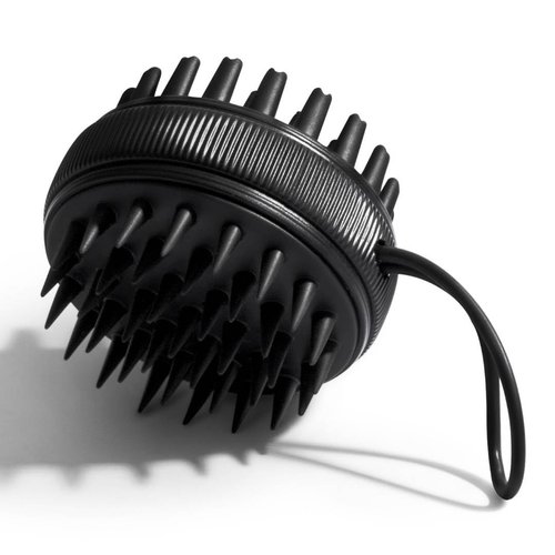 Fancii Hair Scalp Massager, Shampoo Brush for Wet & Dry Hair, Scalp Scrubber Exfoliator for Dandruff Removal & Hair Growth. Shower Head Brush for All Hair Types, Soft Silicone Bristles