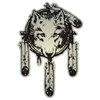 Wolf Native American Dream Catcher - 8" Vinyl Sticker - for Car Laptop I-Pad - Waterproof Decal