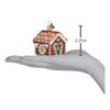 Old World Christmas Ornaments: Gingerbread Collection Glass Blown Ornaments for Christmas Tree, Gingerbread House, 20013