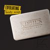 Kiehl's Grooming Solutions Exfoliating Body Bar Soap, Men's Body Wash Cleanses Dirt & Oil, with Pumice, Jojoba Seed Powder & Pracaxi Oil, for Soft & Smooth Skin, Woodsy Aromatic Blend - 7 oz