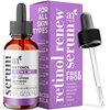 artnaturals Retinol Serum for Face (1 Fl Oz / 30ml) - with Vitamin C, 2.5% Retinol Oil & Hyaluronic-Acid - Skin Clearing - Anti-Aging, Anti-Wrinkle Eye Serum - Skin Repair,Night Therapy