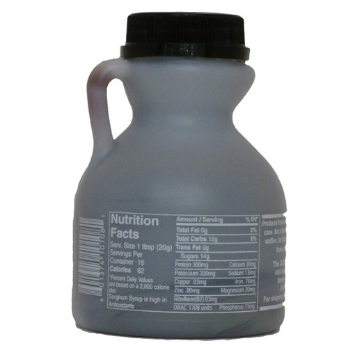 MUDDY POND SORGHUM MILL Sorghum Syrup, 12 OZ