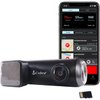 Cobra Smart Dash Cam (SC 100) - Full HD 1080P Resolution, Built-in WiFi & GPS, 140 Degree View, Live Police Alerts, Incident Reports, Emergency Mayday, Drive Smarter App, 8GB SD Card Incl., black