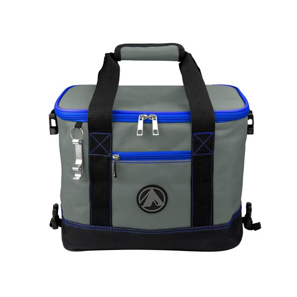 GigaTent Insulated Collapsible Cooler – Soft Lunch Box with Bottle Opener for Camping, Beach and Travel – Lightweight and Tear Resistant Fabric (Small - 12" W, 9" H, 8" D, Blue)