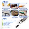 SEILETOO 9PCS Inkless Pencil with Eraser，5 Sets Infinity Pencil, Reusable with Extra 9PCS Replaceable Nibs for Home, Office & School Writing, Drawing