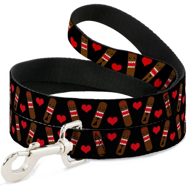 Buckle-Down Pet Leash - Skateboard Love - 4 Feet Long - 1.5" Wide