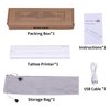 YILONG Tattoo Stencil Printer Wireless Bluetooth Thermal Printer Portable Tattoo Transfer Printer Machine Copier for Tattoo Artists & Beginners, Compatible with Android, iOS Phone & PC (ATS886-White)
