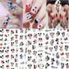 Kawaii Nail Art Stickers 8 Sheets Cute Nail Decals 3D Self Adhesive Mouse Anime Design Cartoon Nail Stickers for Women Girls DIY Cute Manicure Tips Decorations Supplies