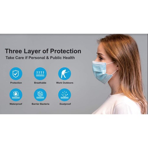 Kangwei Level 2 Face Mask - Pack of 50