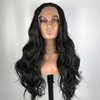 R&C Beauty Body Wave Lace Front Wigs For Black Women Synthetic 13x2.5 pre plucked Lace Front Wigs Natural Looking Black Glueless Wigs 180% Density 22inch