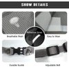 FEimaX Dog Harness and Leash Set for Walking, Soft Mesh Adjustable Easy Control Lightweight Cat Vest Harnesses with Reflective Strips, Escape Proof Small Dogs Cats Vests (Grey, X-Small)