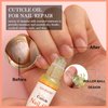 LOUINSTIC Gel Nail Polish Remover - Quick Remove Gel Nail Polish in 3-5 Minutes, Nail Polish Remover with Cuticle Care Oil for Nail Repair removedor de gel