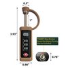Gun Case Locks TSA Approved Locks for Gun Case,Cut-Proof Padlocks for Guns/Luggage/Rifles/Pistols/Firearms/Handguns/Revolvers,Hard Case Locks Gun Accessories Travel Locks Gun Safety Gunlocks(Tan)