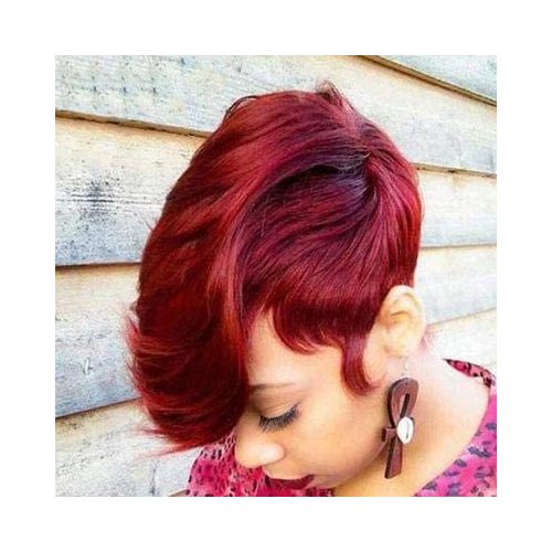 WOCWIG Short Pixie Cut Hair Wig Short Hairstyles Synthetic Wigs For Women Popular Fashion Wigs Heat Resistant Hairpieces Women's Wig (SW9409)