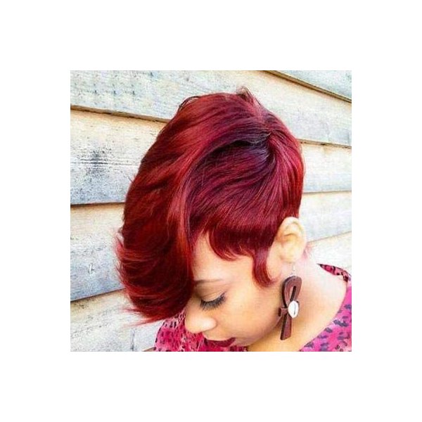 WOCWIG Short Pixie Cut Hair Wig Short Hairstyles Synthetic Wigs For Women Popular Fashion Wigs Heat Resistant Hairpieces Women's Wig (SW9409)