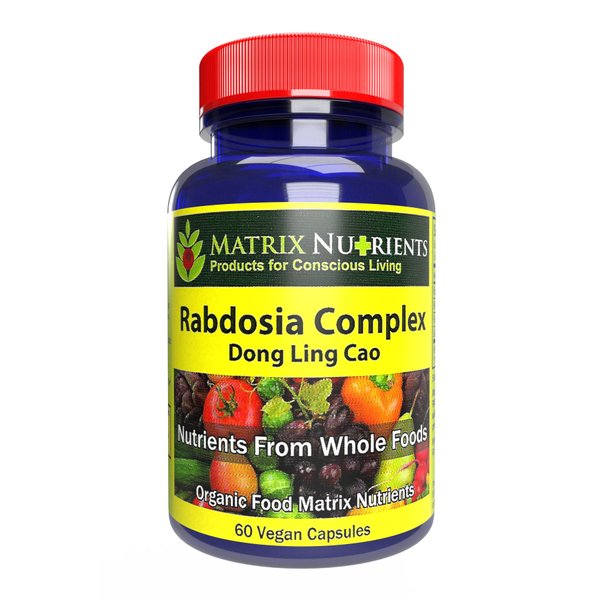 RABDOSIA Complex - Highly Potent Antioxidant for Maximum Cell Protection! - 100% Natural Ingredients: Rabdosia Extract, Green Tea, Resveratrol, Rutin - Vegan Capsules (60ct)
