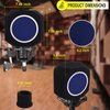 Piwerod Microphone Isolation Shield Fit for Record Studios, Suit for 1.77-2.36 inch Mic
