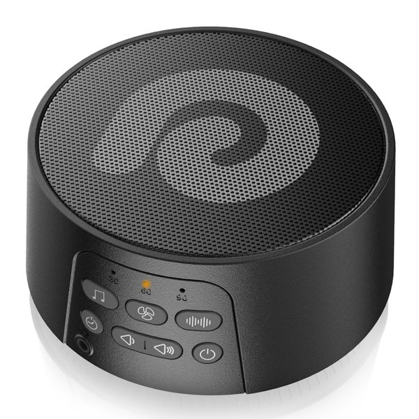 Dreamegg White Noise Sound Machine - D3 Pro Sound Machine for Adults, Rechargeable Sound Machine for Sleeping, 29 Sounds, Battery/Adapter, Auto-Off Timer, Portable Sound Machine for Baby Home Travel