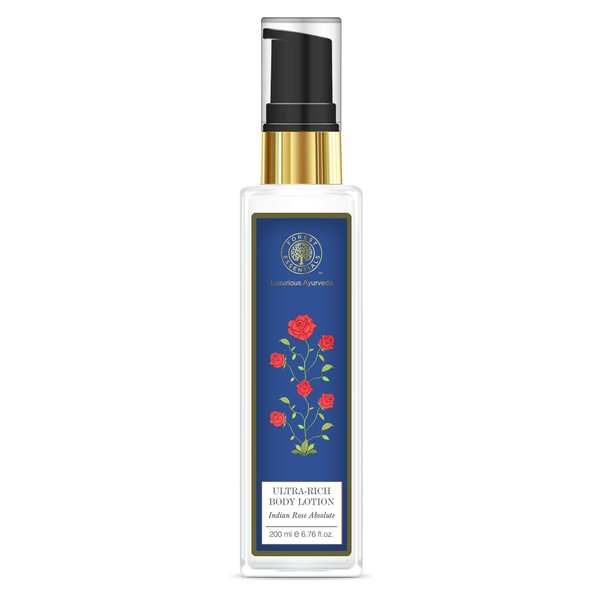 Forest Essentials Indian Rose Absolute Ultra Rich Body Lotion, 200ml