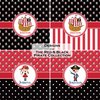 Personalized Pirate & Stripes Travel Bottles