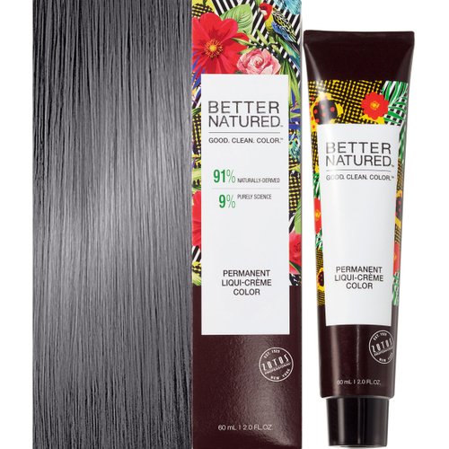 Better Natured Permanent 8BA Blue Ash Blonde Hair Color Dye - Naturally-derived, Vegan & 100% Gray Coverage that Lasts up to 8 Weeks