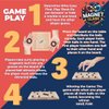 MAGNET CLASH - New 2024 Magnetic Chess Board Game Set with 20 Stones - Educational Strategy & Puzzle Game for Families and Parties, Brain Teaser for Kids & Adults, Ideal Gift